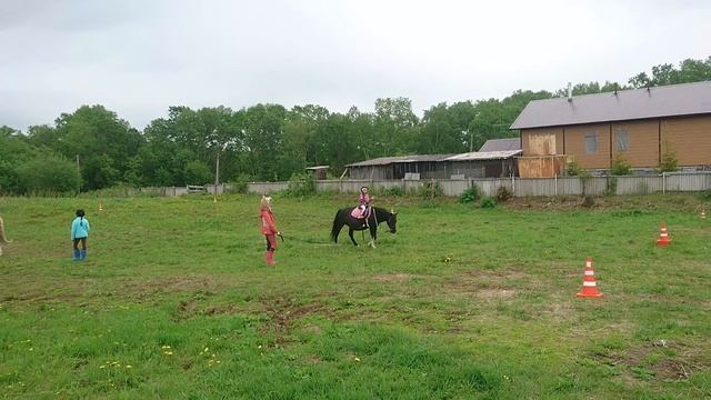 Александра. Верховая езда. второй день