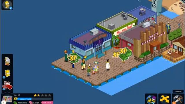The Simpsons™: Tapped Out Прохождение. 16 Уровень