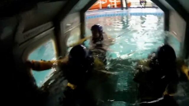 Capsize on a breath hold