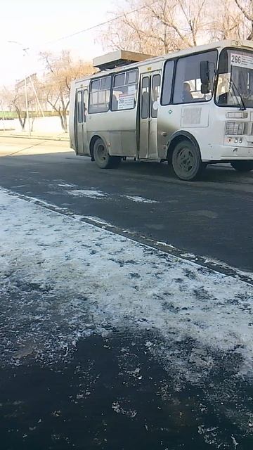 классный пацанчик 266 маршрут Курган ПАЗик