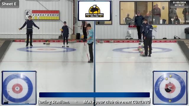 Curling Stadium Fargo - Sheet E 01-05-24