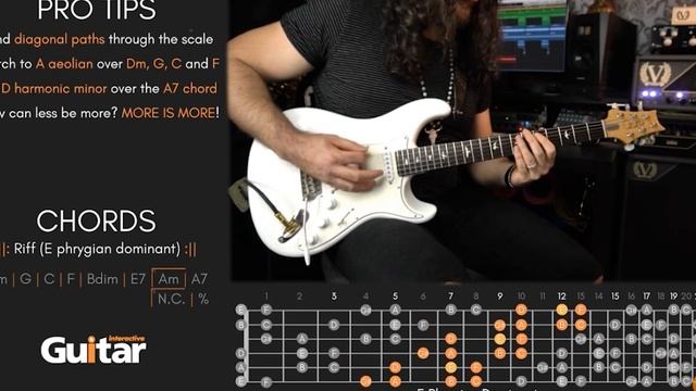 Yngwie Malmsteen Style Guitar Backing Track  Neo Classical ShredFest in Am  115 BPM