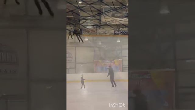 Кира Анисимова 6 лет. Фигурное катание. Подготовка к 3 юношескому разряду
