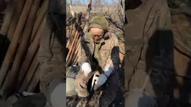 Пленный укровояка рассказывает свою историю и благодарит наших штурмовиков из отряда Черная Мамба