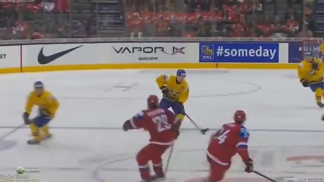 Hockey WC U20 Russia 3 1 Sweden goal Wallmark   Хоккей ЧМ до 20 лет Россия 3 1 Швеция гол Валлмарк