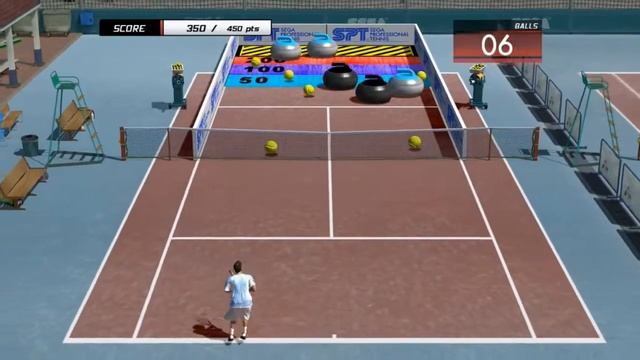 Virtua Tennis 3 - Curling Game