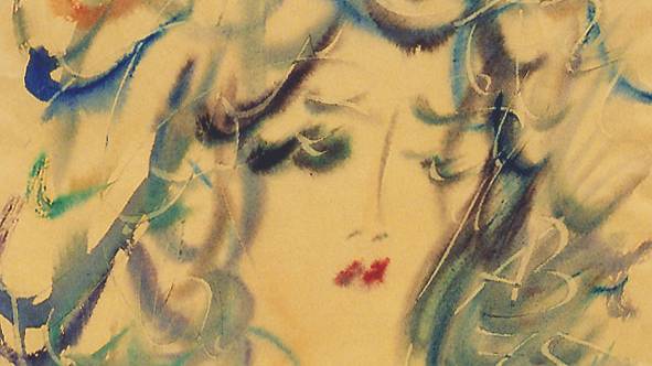Показ моделей одежды. Коллекция головных уборов Марины Ковальской «Преддверие весны».