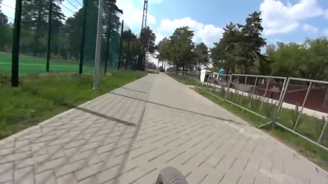 вело видео с колёс парк Космос  bike videos
