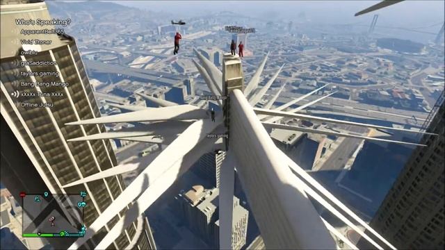 Gta V - Dropping people into the blades of hell