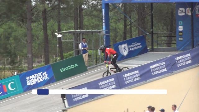 Championnat de France BMX - Time Trial U17 Garçon - Avensan, GIRONDE