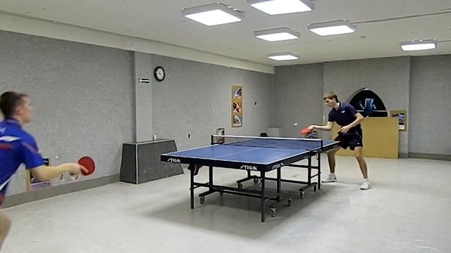 table tennis Academtour 198 финал Никитенко - Корнис- начало