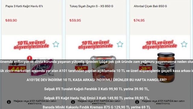 A101 indirimin kralını yaptı! 149 TL'den 59 liraya düştü poşetini kapan hemen koşsun