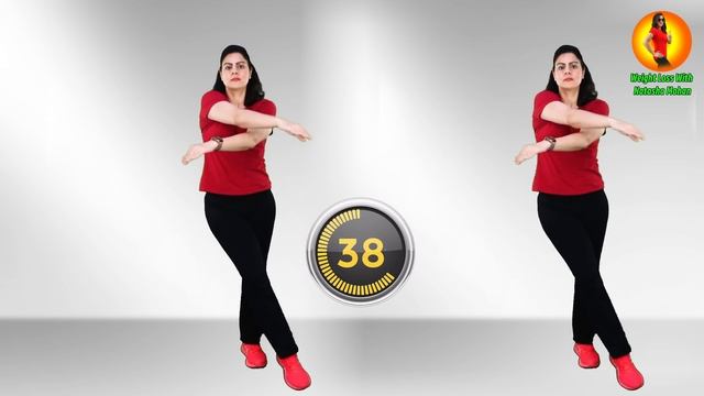 Happy n’ Easy 20 Mins Walk At Home For Weight Loss | Full Body Fat Burning Indoor Walk For Beginner