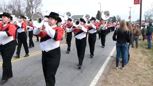 Northwest Marching Vikings at the Stokesdale NC Christmas Parade