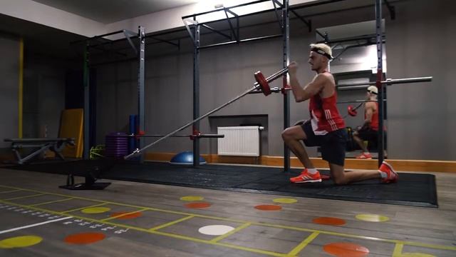Тренировка с Лэндмайн от Go Bro // Go Bro Landmine Workout Exercise