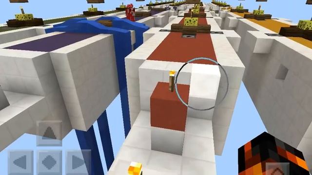 Minecraft PE | Embryonic Donuts | Original Lucky Block Race With No Mods - The Race