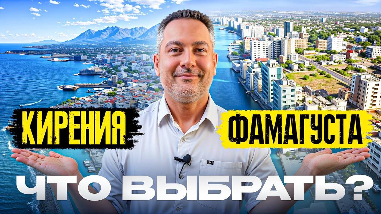 КИРЕНИЯ vs ФАМАГУСТА – Какой район Северного Кипра лучше? СРАВНЕНИЕ