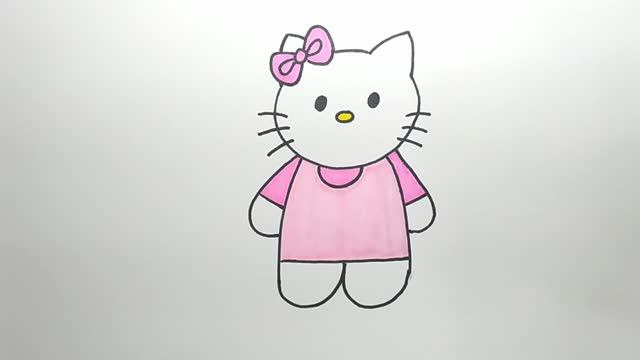 Как нарисовать Китти