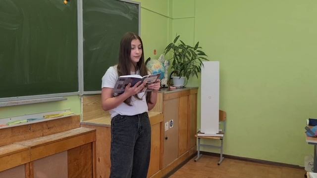 Влог с урока. Шикарный пересказ!