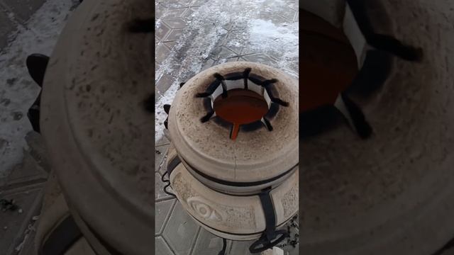 Курочка на 8 марта в тандыре.