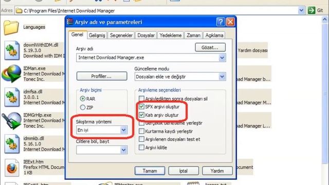 winrar ile portable yapmak