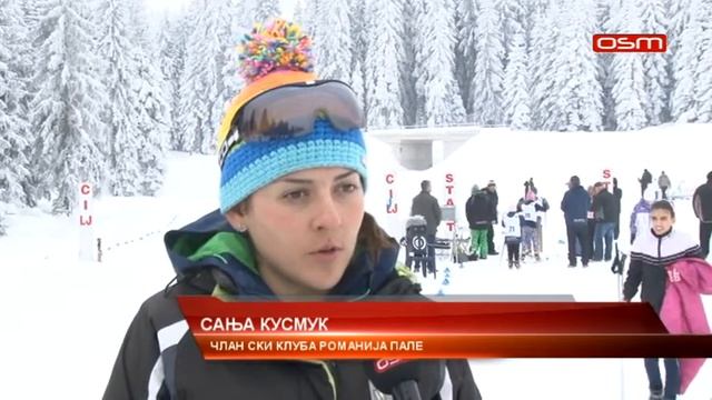 DVORISTA TAKMICENJE U BIJATLONU, prilog OSM TV, 26.01.2019.