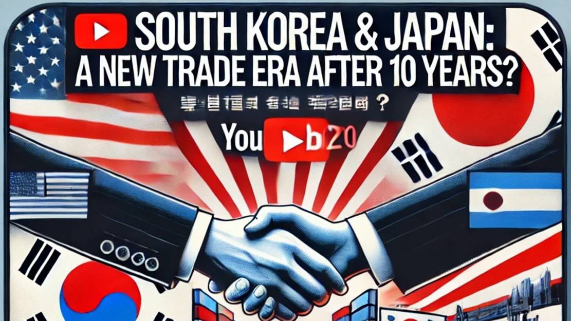 📌 South Korea & Japan: A New Trade Era After 10 Years?🔴
