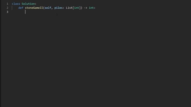 Stone Game II - Leetcode 1140 - Python