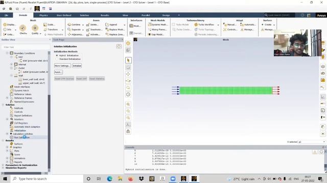 Coutte flow modelling and analysis in ansys