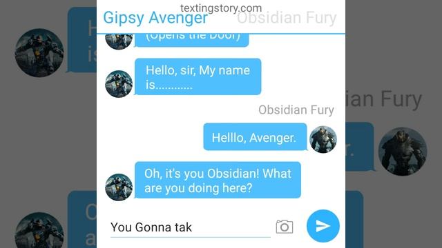 Gipsy Avenger and Obsidian Fury vs. Lockdown (Texting Story)