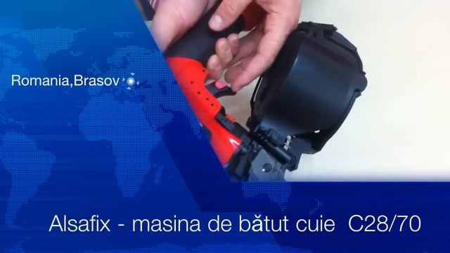 Masina de batut cuie in lemn Alsafix C28/70 P1