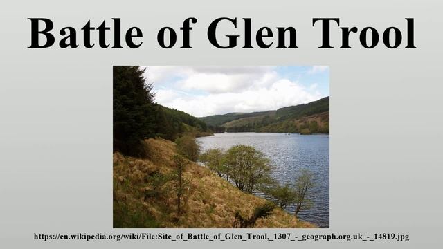 Battle of Glen Trool