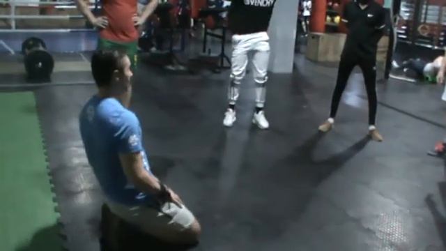 Команда на занятиях по CrossFit