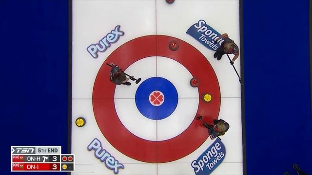 #AGITopShots - 2024 Scotties Tournament of Hearts - Homan makes a double-bounce double