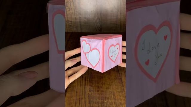 🎁 Волшебная коробочка-сюрприз своими руками! 🌸✨