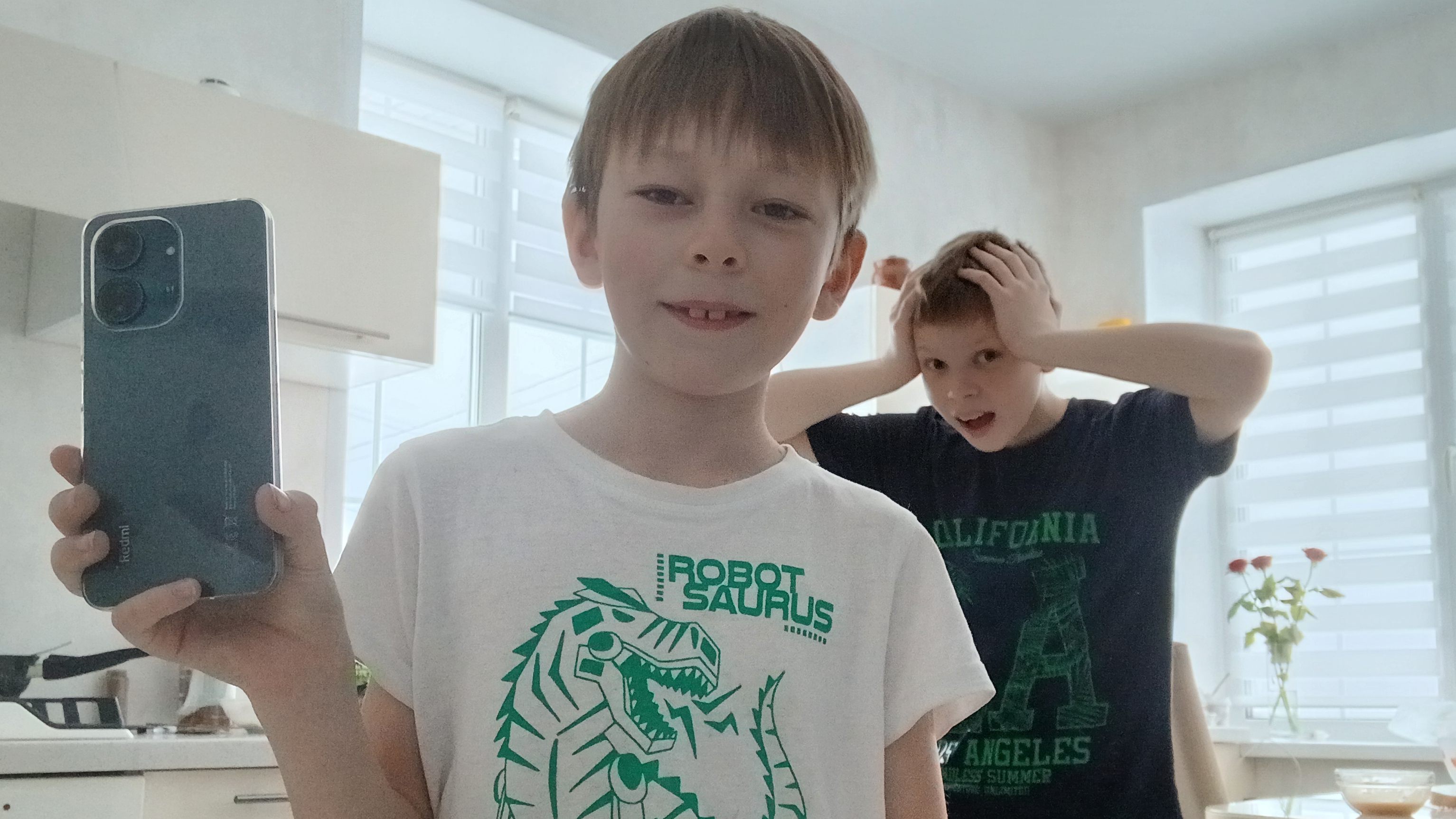 я пытаюсь забрать у Дани телыфон