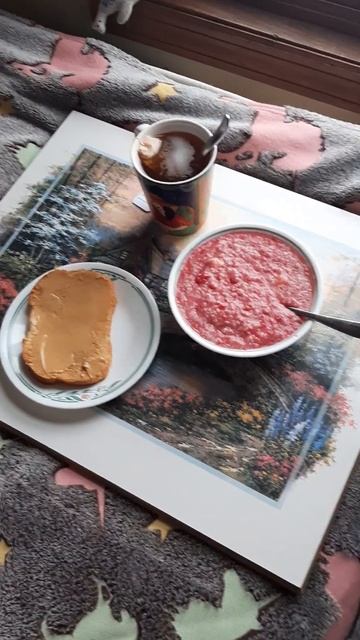 1534.выяснила по комментарию,что сегодня нет поста,пятница,10февраля,завтрак,пост#сша#Вермонт