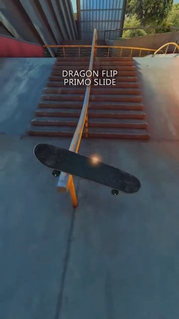 [True Skate]Dragon flip + primo slide + boardslide