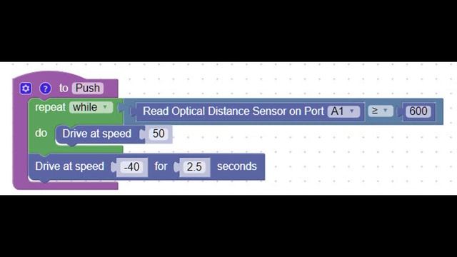 How To Teach A Fusion Robot To Play SUMO Using A Range Sensor and Blockly