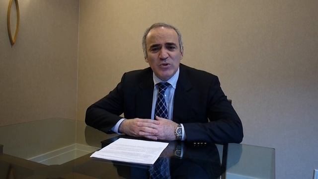 Kasparov Welcome to SASOL Chess Event - Jan 16-18
