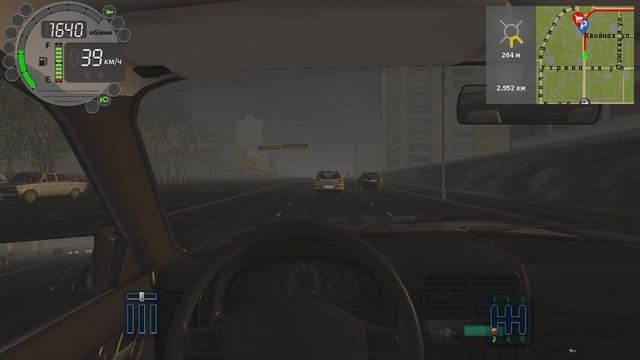 249) City Car Driving 4.756 км Алердерп - Зеленый переулок [Бетонная - Архитектурная]