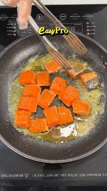 Garlic Parmesan Cheese Salmon Bites using EasyPro® Garlic Parmesan Cheese Powder Mix