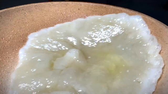 我做夢都沒想到，把紅薯澱粉倒進滾燙的開水中，出鍋就是傳統美食【一畫美食】#紅薯澱粉 #傳統美食 #中國傳統美食