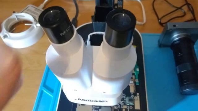My DIY Microscope for electronics ;)