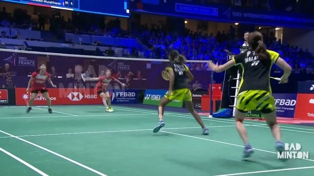 Badminton🇲🇾Pearly TAN/THINAAH Muralitharan vs 🇰🇷 Baek ha Na/Lee So Hee | WS | French Open 2022