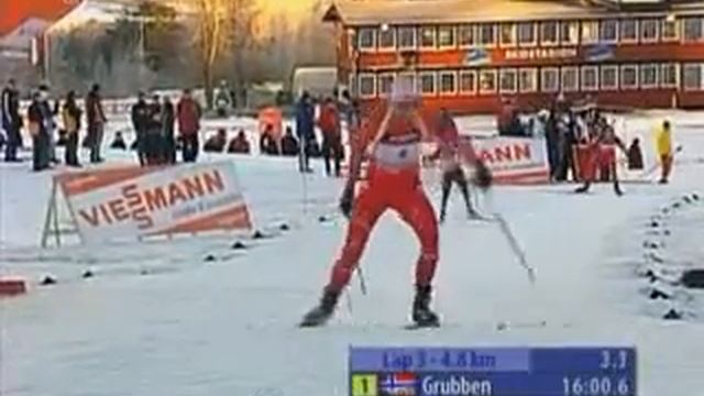 биатлон кубок мира 2006-2007 1 этап Эстерсунд гонка преследования женщины