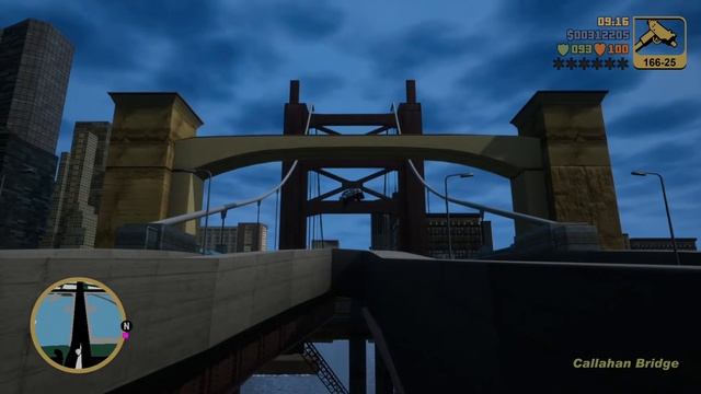 GTA III Definitive Edition - Bridge Jump