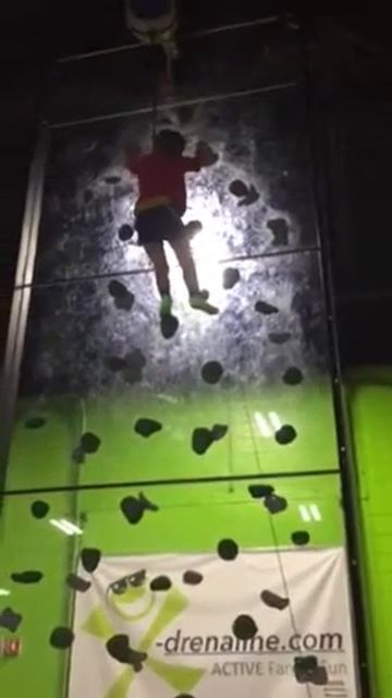 7/17 Harry Climbing Wall