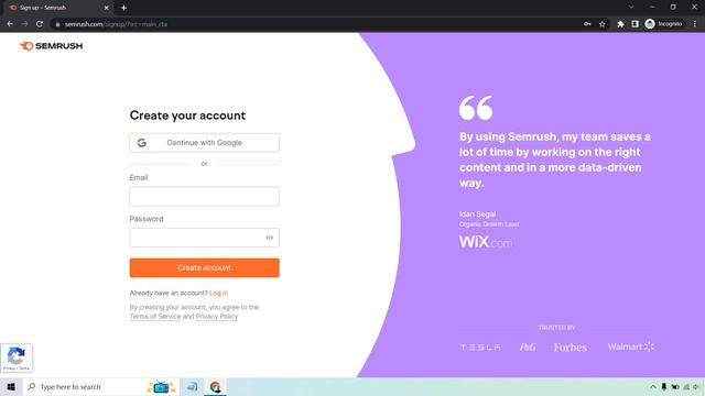 SEMRush Free Trial (SEMRush 7-Day Trial Sign Up Tutorial)
