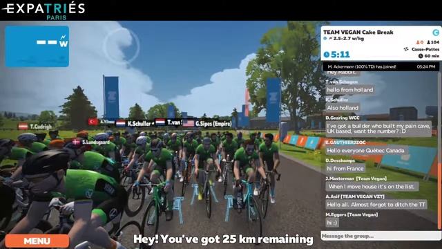 Diffusion en direct de ExpaTRIes Triathlon